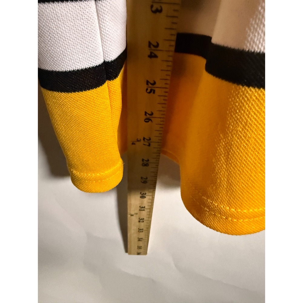 Vintage CCM Maska Boston Bruins Hockey Jersey White Mens Small NHL Made in USA - Picture 10 of 10